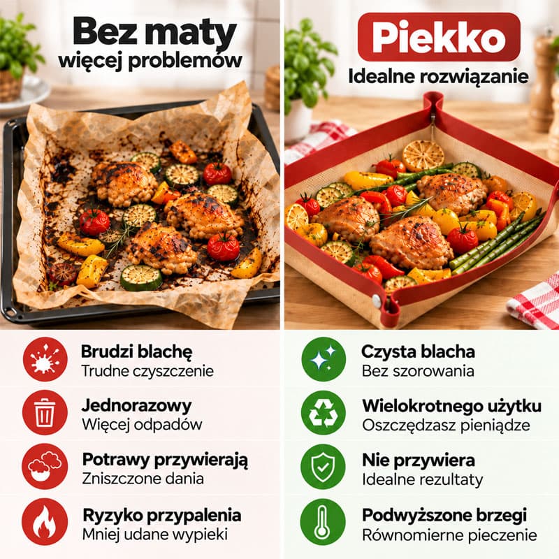 PIEKKO zamiast papieru do pieczenia!